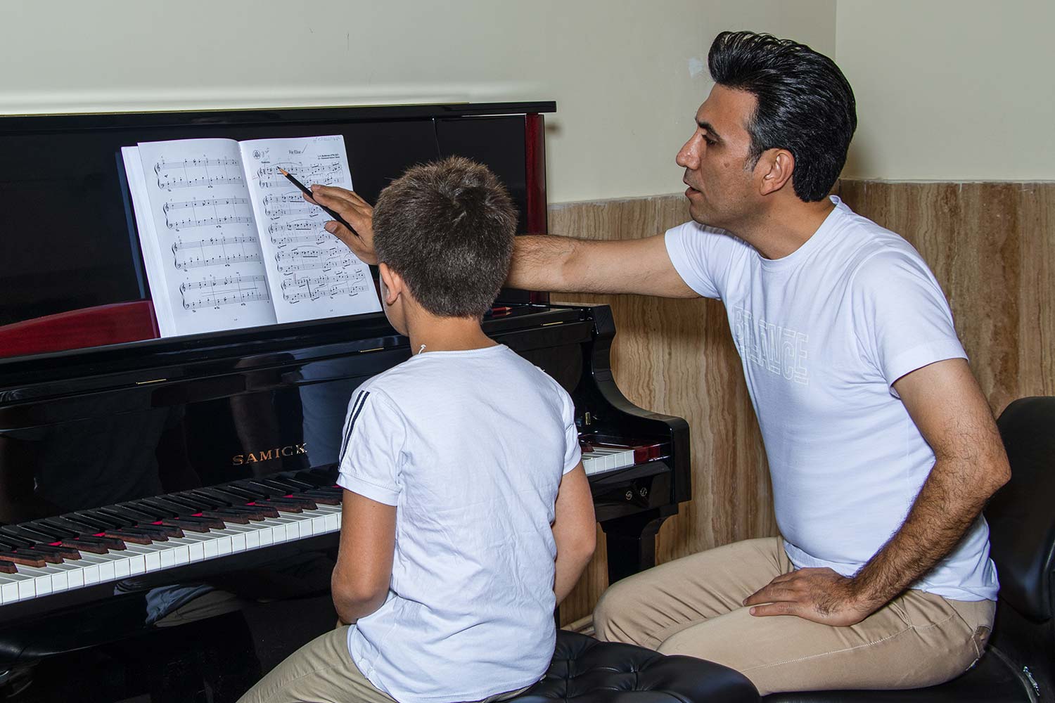 کلاس پیانو ایرانی و کیبورد
